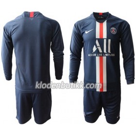 Paris Saint-Germain Barn Hjemmedraktsett 2019-2020 Langermet (+ Korte bukser)